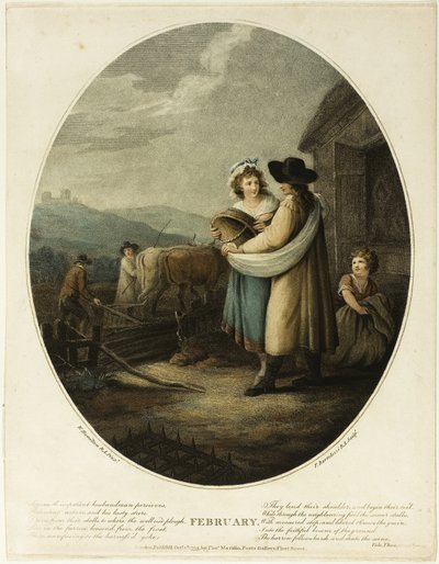 februar af Francesco Bartolozzi