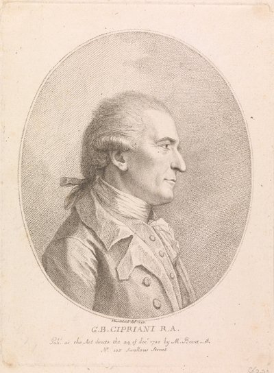 G. B. Cipriani, RA af Francesco Bartolozzi