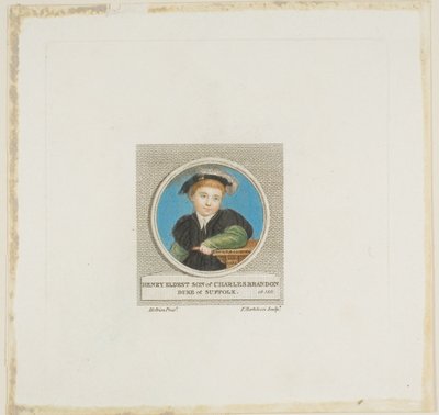 Henry Brandon af Francesco Bartolozzi