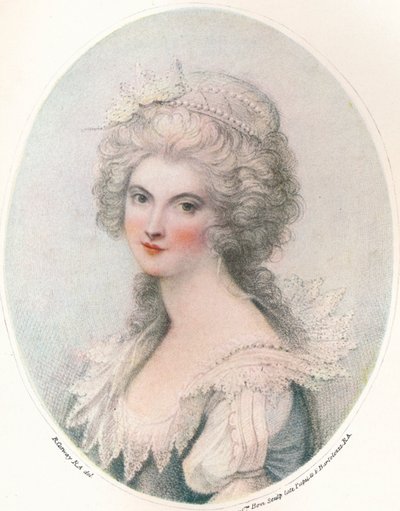 Ærede Lady Sinclair, c1700-tallet, 1916 af Francesco Bartolozzi