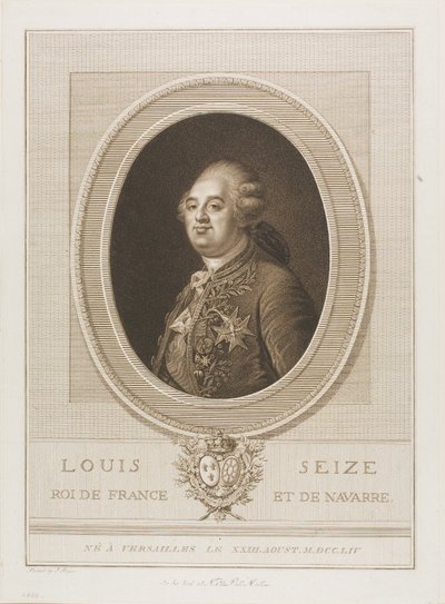 Louis Seize af Francesco Bartolozzi