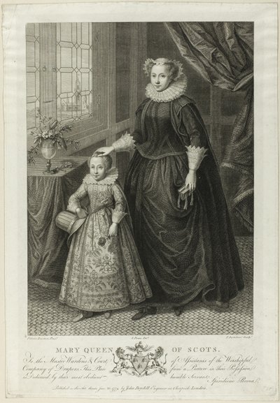 Mary Queen of Scots af Francesco Bartolozzi