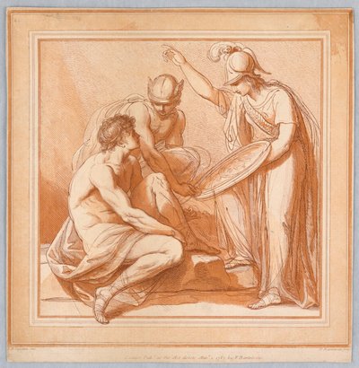 Minerva og Merkur af Francesco Bartolozzi