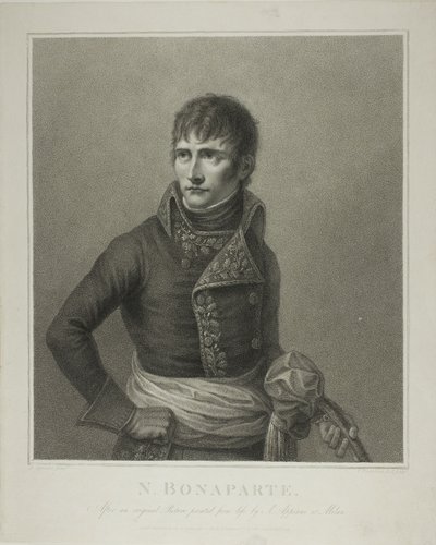 Napoleon Bonaparte, førsteråd af Francesco Bartolozzi