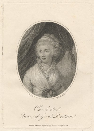 Dronning Charlotte af Francesco Bartolozzi