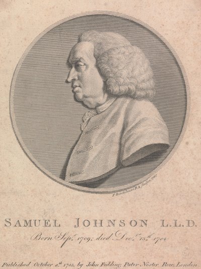 Samuel Johnson af Francesco Bartolozzi