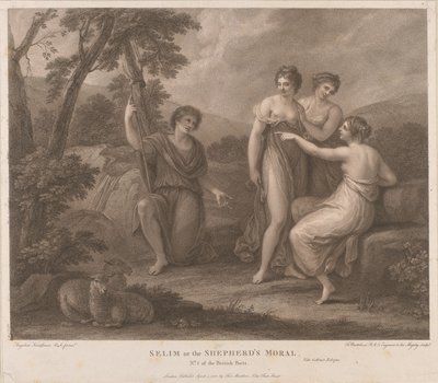 Selim fra „Hyrdens moral“ af Francesco Bartolozzi