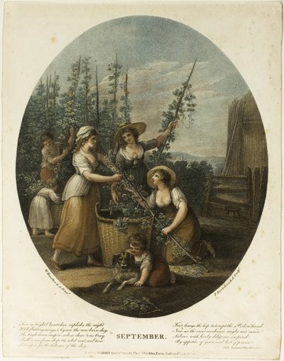 september af Francesco Bartolozzi
