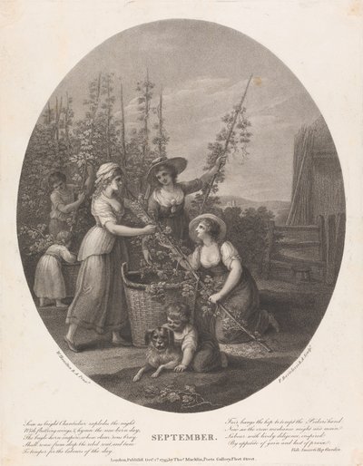 September af Francesco Bartolozzi