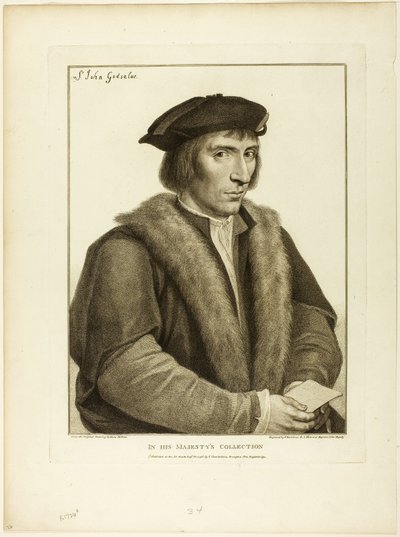 Sir John Godsalve af Francesco Bartolozzi