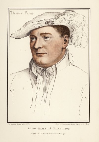 Sir Thomas Parry (1515-1560) af Francesco Bartolozzi