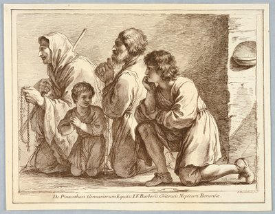 Familien Cornaro af Francesco Bartolozzi