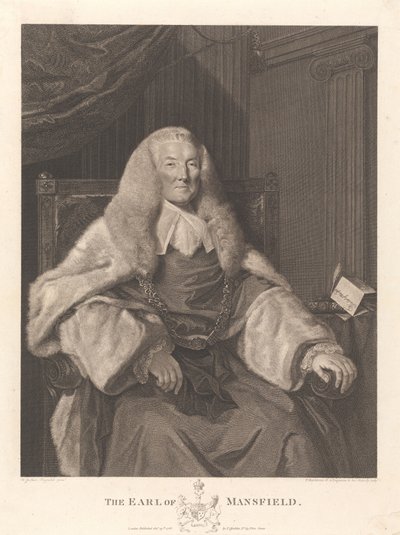 Jarlen af Mansfield af Francesco Bartolozzi