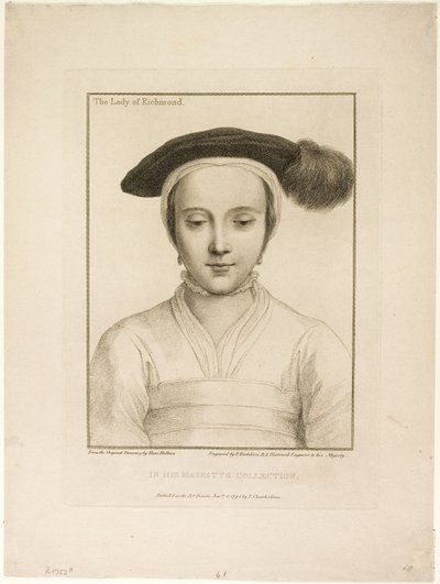 Lady of Richmond af Francesco Bartolozzi