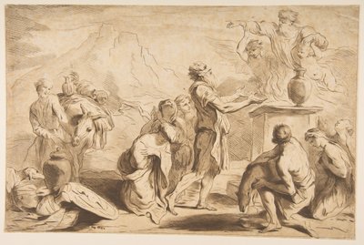 Noas offer, 1765. af Francesco Bartolozzi