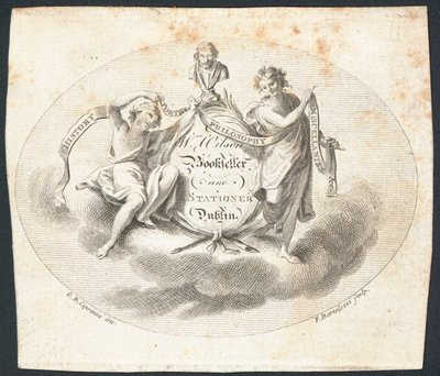 Fagkort, William Wilson af Francesco Bartolozzi