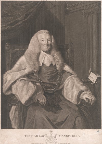 William Murray, første jarl af Mansfield af Francesco Bartolozzi