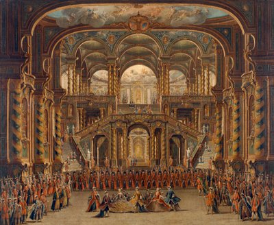 En scene fra den italienske opera 