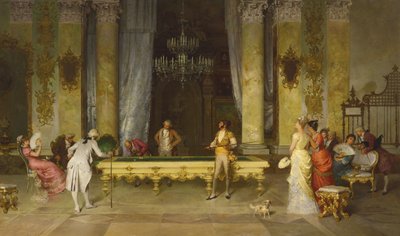 Spil Billard af Francesco Beda