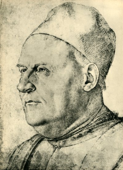 Portræt af en venetiansk senator, 1487, 1943. af Francesco Bonsignori