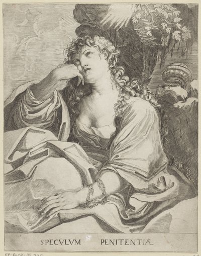 Maria Magdalena af Francesco Brizio (attributed to)
