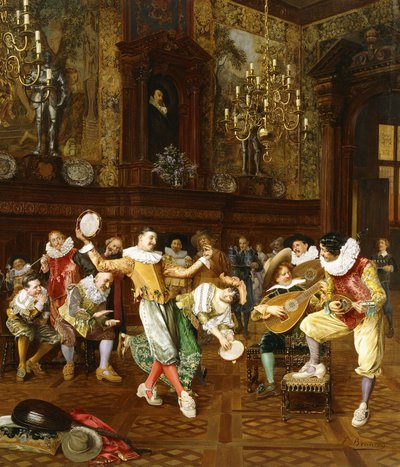 Saltarello, af Francesco Brunery