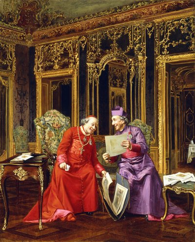 Tryksamlerne, af Francesco Brunery