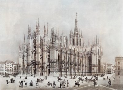 Duomo, eller katedral, Milano, Italien af Francesco Citterio