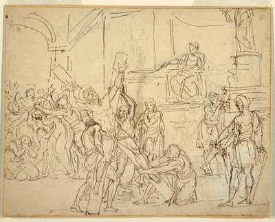 Andrews martyrium af Francesco Coghetti