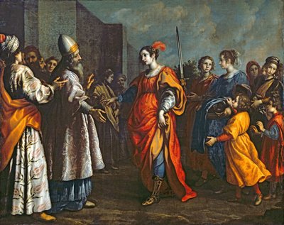 Judiths triumf, ca. 1620-30 af Francesco Curradi
