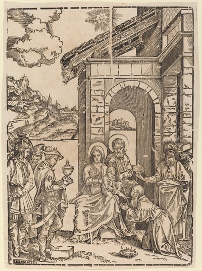 Magiernes tilbedelse af Francesco Denanto