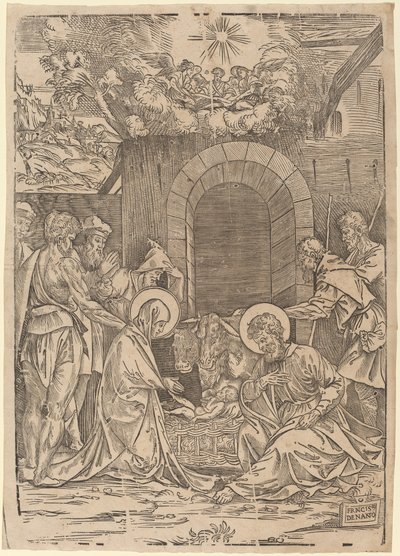 Hyrdernes tilbedelse af Francesco Denanto