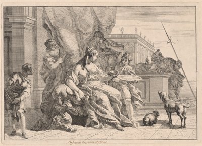 Sofonisba (eller Artemisia) af Francesco Fontebasso