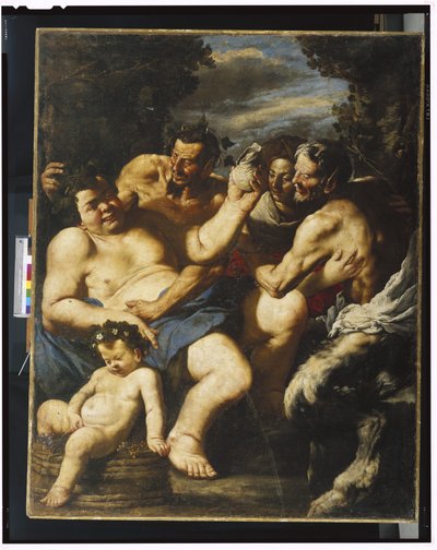 Drunken Silenus, c.1640 af Francesco Francanzano