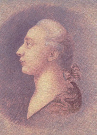 Portræt af Giacomo Casanova, ca. 1750 af Francesco Giuseppe Casanova
