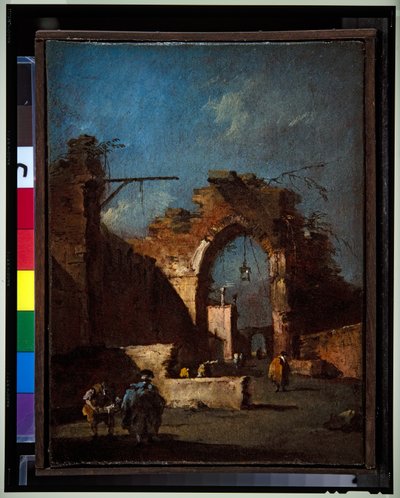 Et capriccio-par af Francesco Guardi
