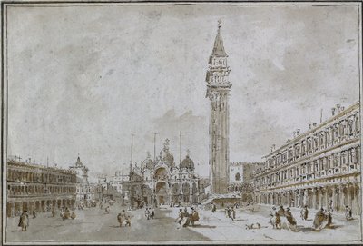 Piazza San Marco, Venedig, 1780
