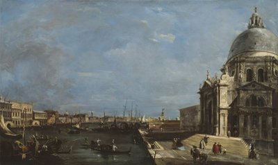 Canal Grande, Venedig, ca. 1760. af Francesco Guardi