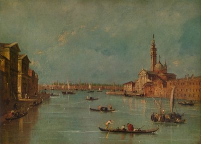 Øen San Giorgio, Venedig, c1770, 1938 af Francesco Guardi