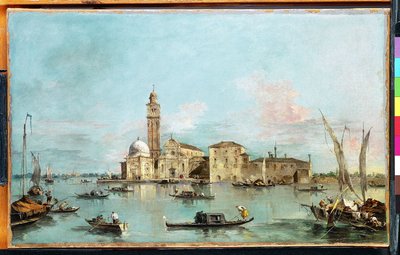 Øen San Michele, Venedig af Francesco Guardi