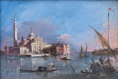 Udsigt over San Giorgio Maggiore, Francesco Guardi af Francesco Guardi