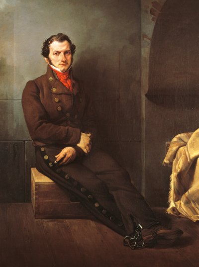 Grev Arese fængslet af Francesco Hayez