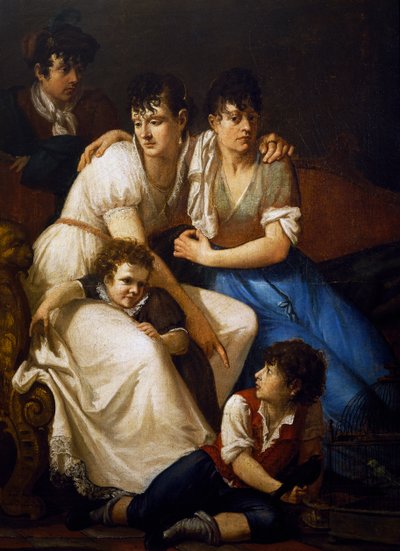 Familieportræt af Francesco Hayez