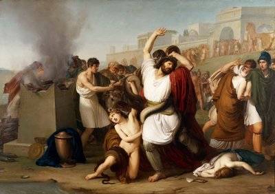 Laocoon, 1812. af Francesco Hayez