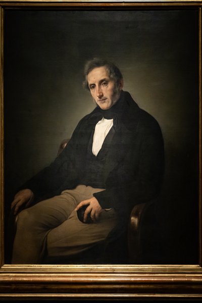 Portræt af Alessandro Manzoni af Francesco Hayez