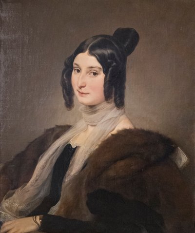 Portræt af Clara Maffei af Francesco Hayez
