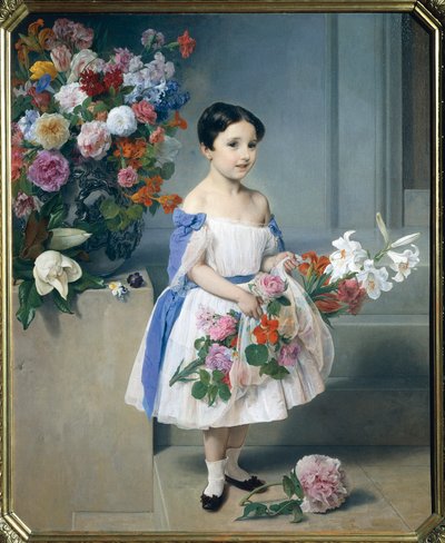 Portræt af grevinde Antonietta Negroni Prati Morosini, af Francesco Hayez af Francesco Hayez