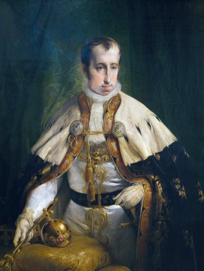 Portræt af Ferdinand I af Østrig, af Francesco Hayez af Francesco Hayez