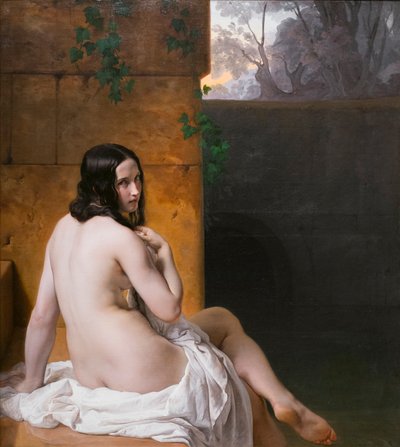 Susanna i sit bad af Francesco Hayez