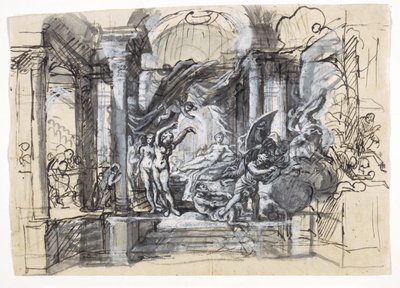 Allegorisk scene af Francesco La Marra